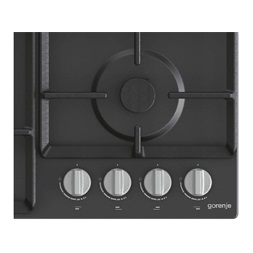 Gorenje G641EXB fekete, beépíthető, gáz, főzőzóna: 4, beépíthető méret: 56cm, főzőlap