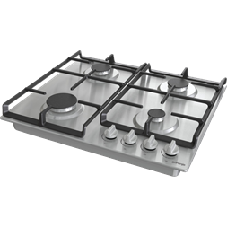 Gorenje G641EX inox, beépíthető, gáz, főzőzóna: 4, beépíthető méret: 56cm, főzőlap