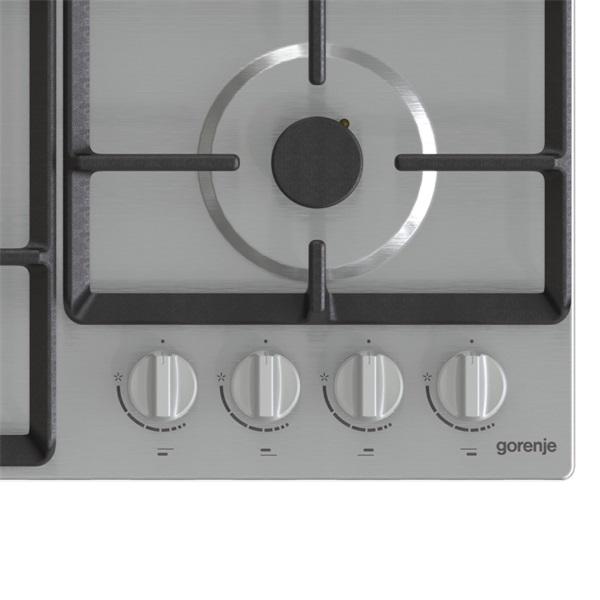 Gorenje G641EX inox, beépíthető, gáz, főzőzóna: 4, beépíthető méret: 56cm, főzőlap