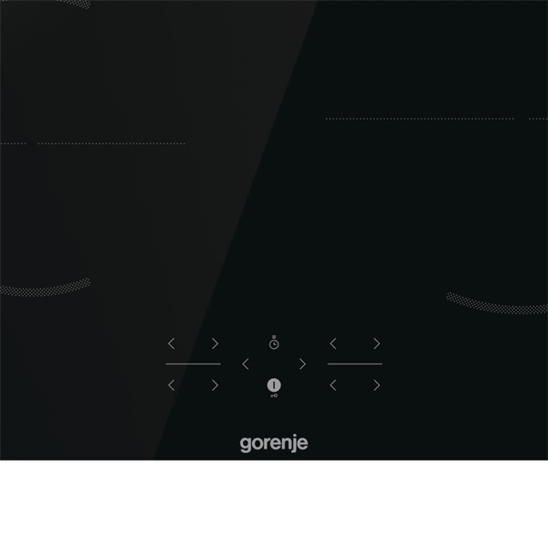 Gorenje GI6401BSC fekete, beépíthető, indukciós, főzőzóna: 4, beépíthető méret: 56cm, főzőlap