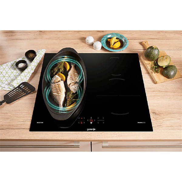 Gorenje GI6421BSC fekete, beépíthető, indukciós, főzőzóna: 4, beépíthető méret: 56cm, főzőlap
