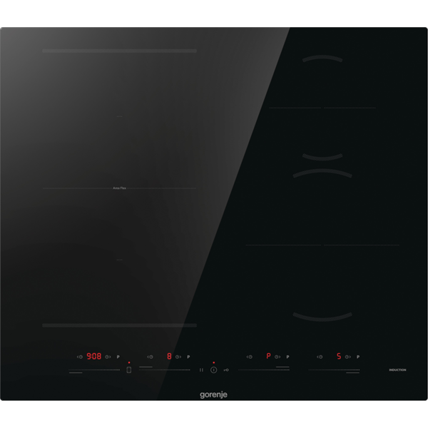 Gorenje GI6432BSCE fekete, beépíthető, indukciós, főzőzóna: 4, beépíthető méret: 56cm, főzőlap