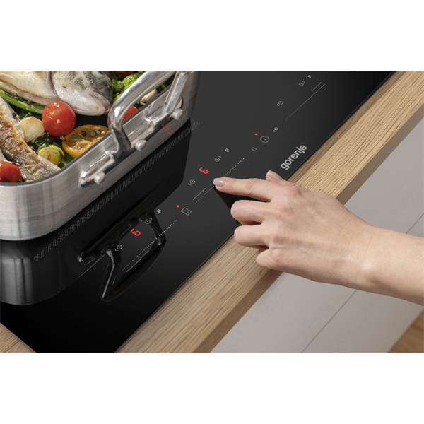 Gorenje GI6432BSCE fekete, beépíthető, indukciós, főzőzóna: 4, beépíthető méret: 56cm, főzőlap