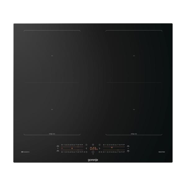 Gorenje GI6442BSCWF fekete, beépíthető, indukciós, főzőzóna: 4, beépíthető méret: 56cm, főzőlap