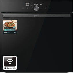 Gorenje GO66E PIZZA350C fekete, beépíthető, sütőtér: 77L, sütő