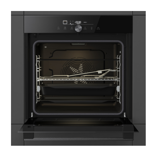 Gorenje GO66E PIZZA350C fekete, beépíthető, sütőtér: 77L, sütő