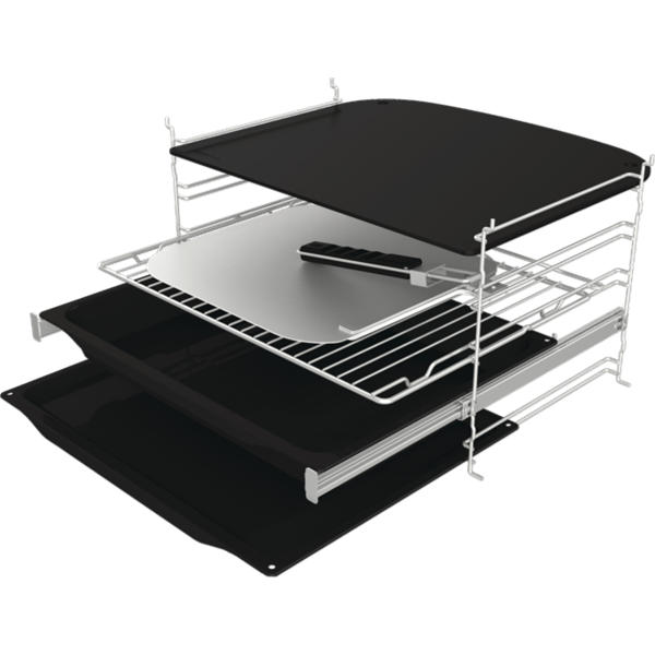 Gorenje GO66E PIZZA350C fekete, beépíthető, sütőtér: 77L, sütő