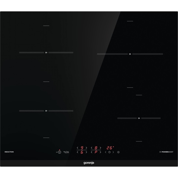 Gorenje IT643BCSC7 fekete, beépíthető, indukciós, főzőzóna: 4, beépíthető méret: 56cm, főzőlap