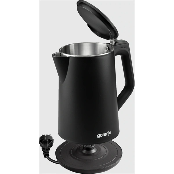 Gorenje K15DWBK 1,5L-es fekete vízforraló (Újracsomagolt)