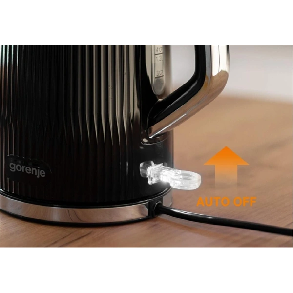 Gorenje K17DPB1,7L-es fekete vízforraló