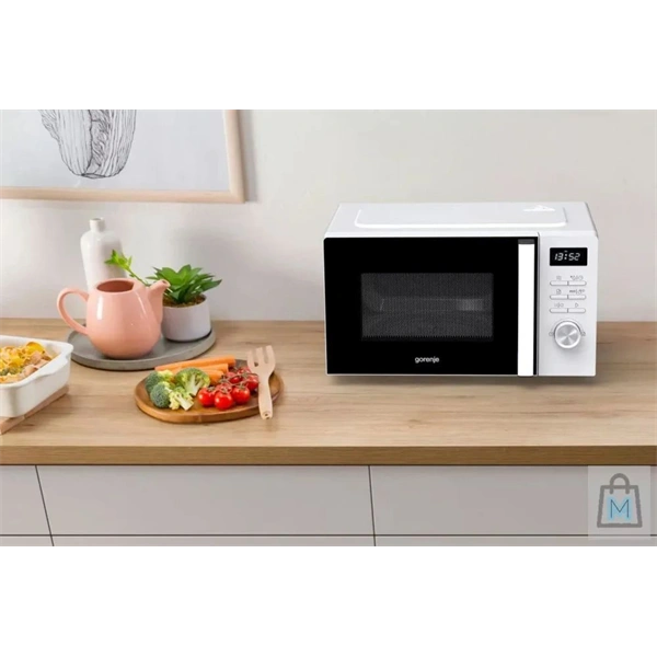 Gorenje MO20A3WH 800W 20L fehér mikrohullámú sütő (Újszerű)