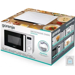 Gorenje MO20A3WH 800W 20L fehér mikrohullámú sütő (Újszerű)