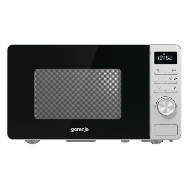 Gorenje MO20A3X inox 800W 20L inox mikrohullámú sütő (Használt - B)