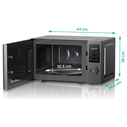 Gorenje MO20E1T4 700W 20L szürke mikrohullámú sütő