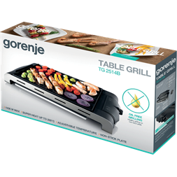 Gorenje TG2514B fekete asztali elektromos grill
