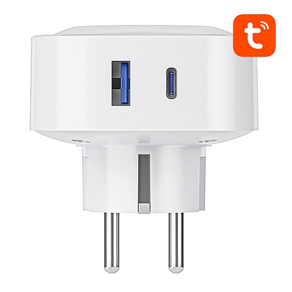 Gosund SP6 16A USB-C 20W Tuya intelligens WiFi/Bluetooth aljzat