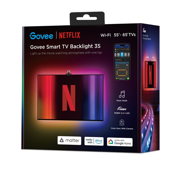 Govee GOVH6098 Envisual 55"-65" TV háttérvilágítás