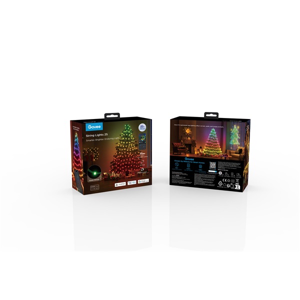Govee GOVH80C4 RGBIC Smart WiFi c/ Matter/IP65/2S/20M LED fényfüzér