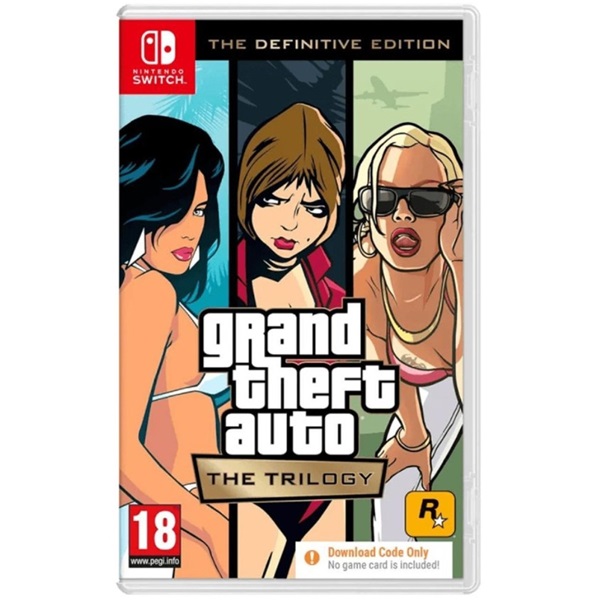Grand Theft Auto: The Trilogy – The Definitive Edition Nintendo Switch játékszoftver