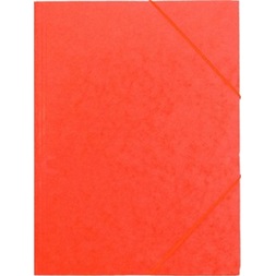 CAM A4 prespán narancssárga gumis mappa