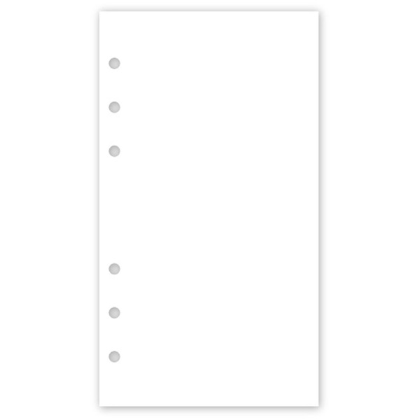 Realsystem 2/410 üres jegyzet gyűrűs naptár kiegészítő