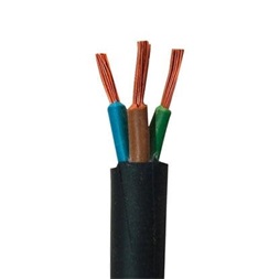 H05RR-F 3x1,5 mm2 fekete 300/500V gumikábel