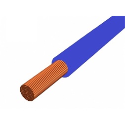H07V-K 1x10 mm2 fméter Mkh kék sodrott vezeték