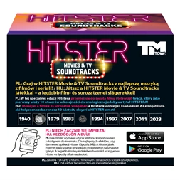 HITSTER mozifilm és TV társasjáték