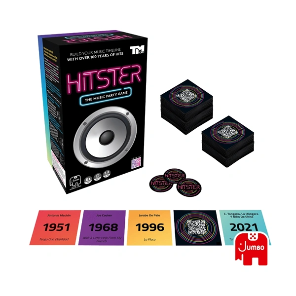 HITSTER zenés partijáték