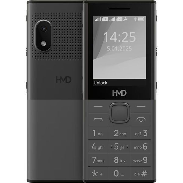 HMD 150 MUSIC TA-1703 2,4" DualSIM sötétszürke mobiltelefon