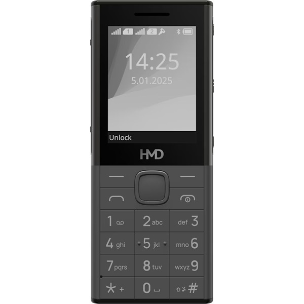 HMD 150 MUSIC TA-1703 2,4" DualSIM sötétszürke mobiltelefon