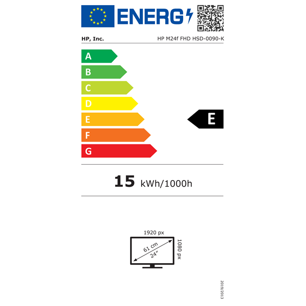 HP 23,8" M24f FHD AG IPS VGA/HDMI monitor