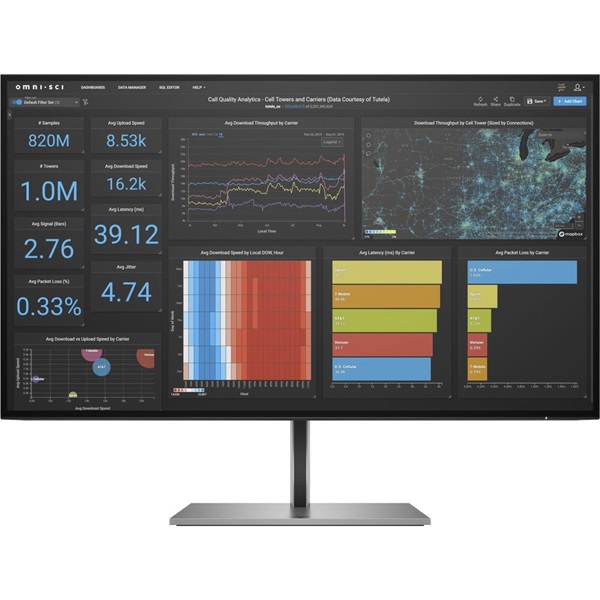 HP 27" 1C4Z7AA Z27q G3 QHD IPS HDMI/DP monitor