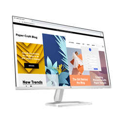 HP 27" Series 5 527sw FHD IPS VGA/HDMI fehér monitor