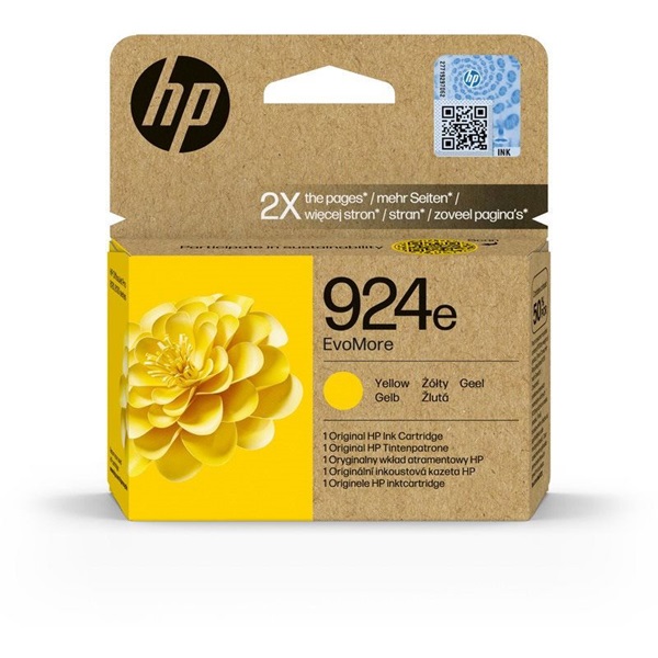 HP 4K0U9NE sárga tintapatron