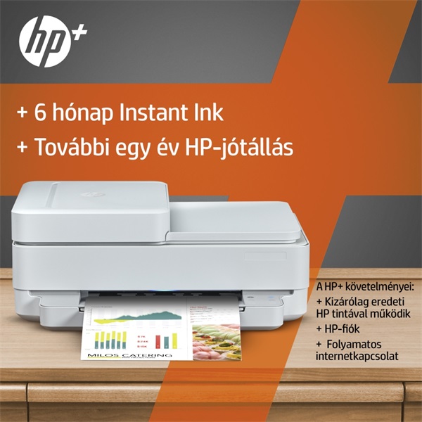 HP Envy Pro 6420E AiO multifunkciós tintasugaras Instant Ink ready nyomtató