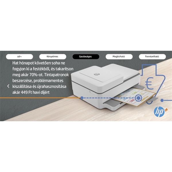 HP Envy Pro 6420E AiO multifunkciós tintasugaras Instant Ink ready nyomtató