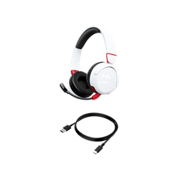 HP HYPERX Cloud Mini fehér vezeték nélküli gamer headset