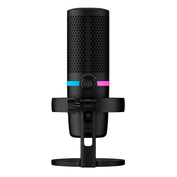 HP HYPERX DuoCast RGB fekete vezetékes mikrofon