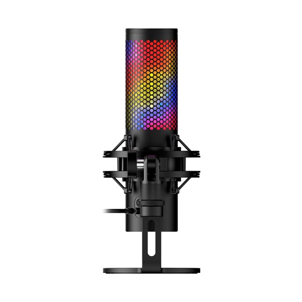 HP HYPERX QuadCast 2 S RGB fekete vezetékes mikrofon