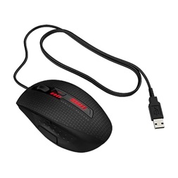 OMEN by HP X9000 vezetékes fekete gamer egér