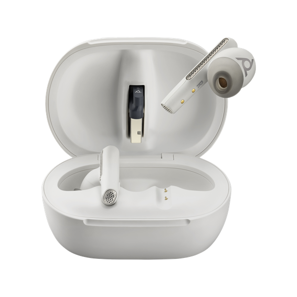 HP Poly Voyager Free 60+ True Wireless Bluteooth fehér fülhallgató