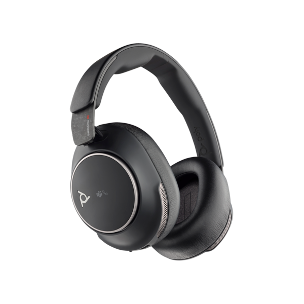 HP Poly Voyager Surround80 fekete vezeték nélküli fejhallgató +  USB-C/A adapter