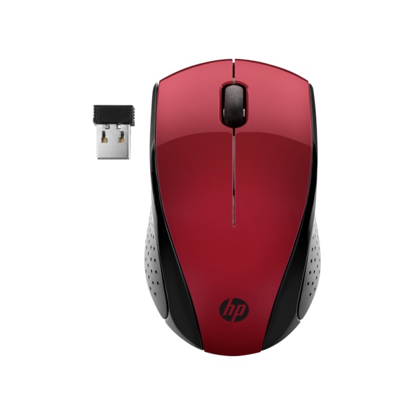 HP Wireless Mouse 220 Sunset Red egér