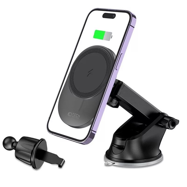 Haffner FN0499 V1 Magsafe kompatibilis mágneses autós tartó és töltő