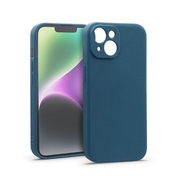 Haffner HF174995 Apple iPhone 14 kék Matt szilikon tok