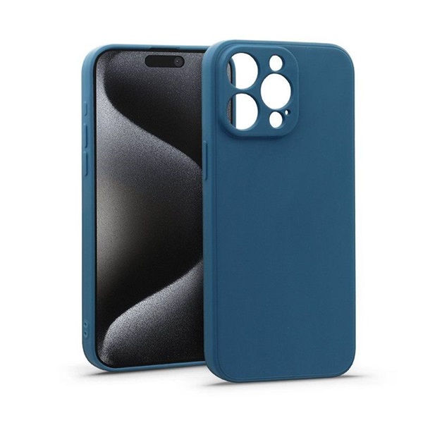 Haffner HF213151 Apple iPhone 15 Pro kék Matt szilikon tok