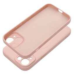 Haffner HF229091 Apple iPhone 15 Mag Cover rózsaszín szilikon hátlap