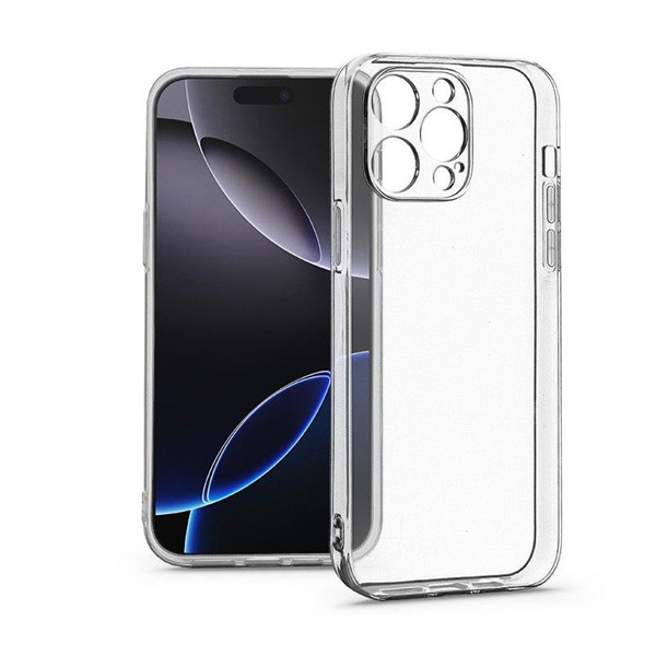 Haffner HF304873 Apple iPhone 16 Pro Max Clear Case átlátszó szilikon tok