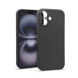 Haffner HF305191 Apple iPhone 16 Soft fekete szilikon tok